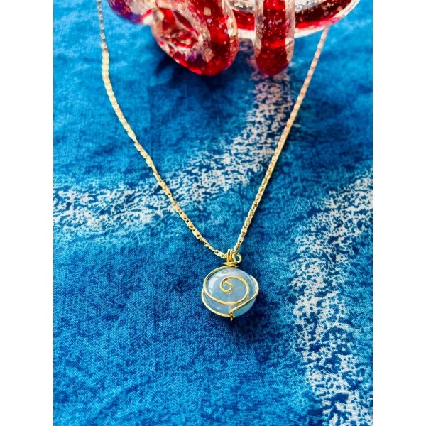 Spiral Pendant Necklace Collection - Image 8